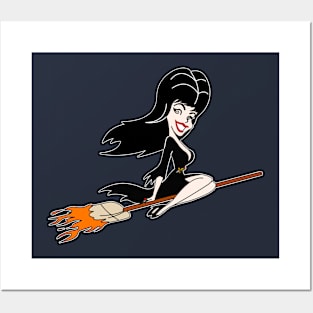 Bewitching Elvira Posters and Art